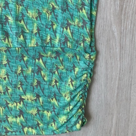 Mossimo Seafoam Green Slouchy Boho Top Size Large - Picture 8 of 9